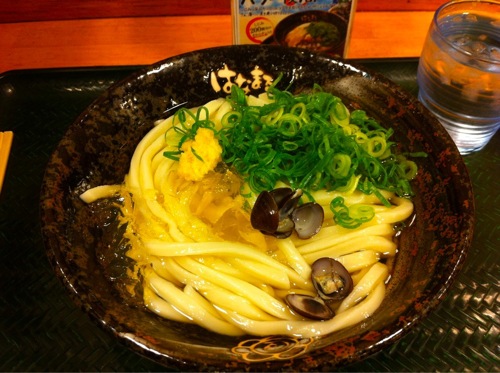 東京・中野の「はなまるうどん」で期間限定「しじみひやかけ」を食す！