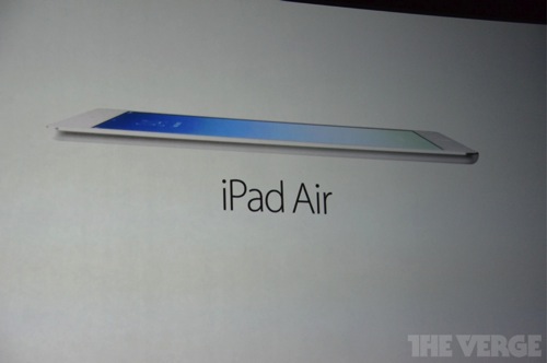 【速報】新型iPad「iPad Air」、499ドル(約4.8万円)で11月1日発売！