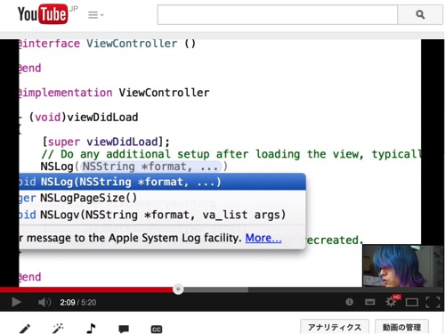 YouTubeでiPhoneアプリ開発講座を始めました！