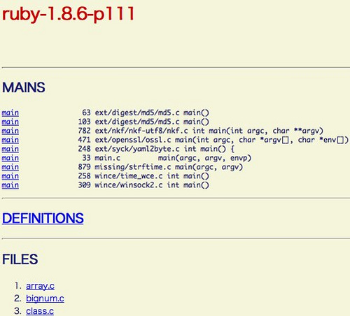 ZERO3でいつでもどこでもRubyのソースコードを読むライフハック