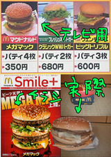 メガマックには正直がっかりだよ