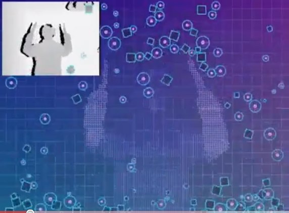 Kinect（キネクト）をつないで楽しむMacアプリ「Ball Space」（動画あり）