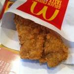 マクドナルドでジューシーチキンセレクトが無料でした