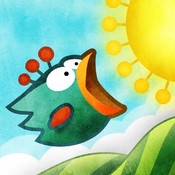 Tiny Wings。羽の小さな鳥を空高く飛ばそう！攻略のコツなど（動画あり）