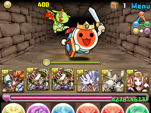太鼓の達人コラボ「ドン！」をプレイしてみた パズドラ攻略日記