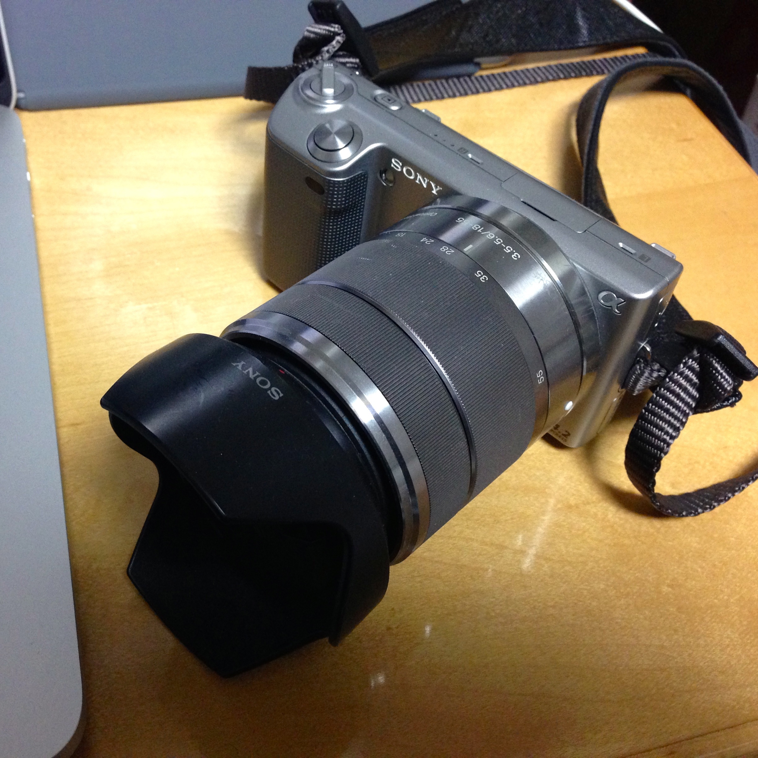 ソニーのデジタル一眼カメラ「NEX-5」を買った
