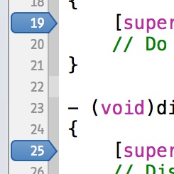 Xcode4でブレークポイントを一気に全削除する方法