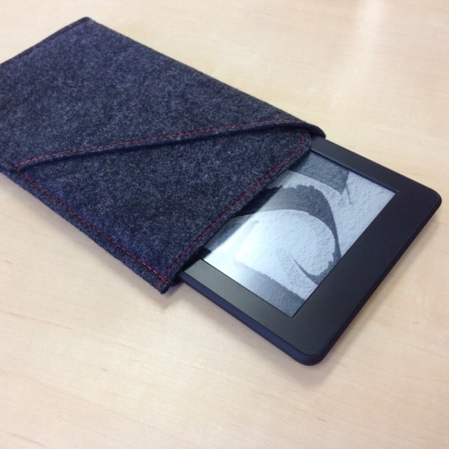 3月14日まで10%OFF！Kindle Paperwhite用のかわいいフェルトケース