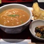 古奈屋でバナナ天カレーうどんを食す！