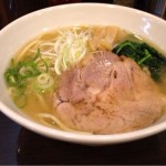 秋葉原にある「らーめん紬麦」で塩ラーメンを食す！