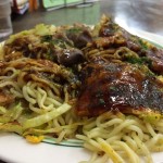 広島・尾道のお好み焼き屋「いわべえ」で尾道焼を食べてきた！