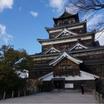 広島城の天守閣内にある博物館で歴史資料とかを見てきた