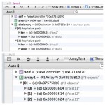 これは嬉しい！Xcode4.6でデバッガ使用時にNSArray・NSDictionaryの中身を参照できるようになった！